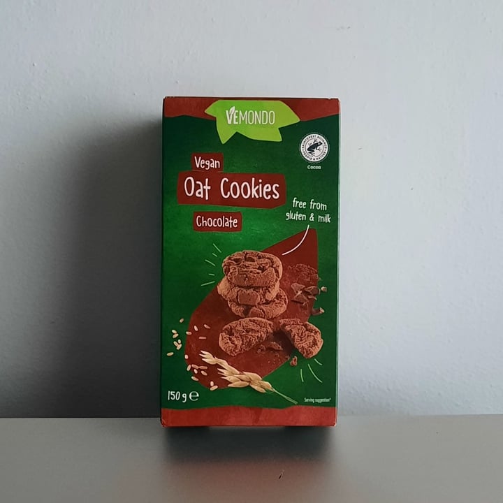 photo of Vemondo  Vegan Oat Cookies Chocolate shared by @francesveg on  14 Aug 2022 - review