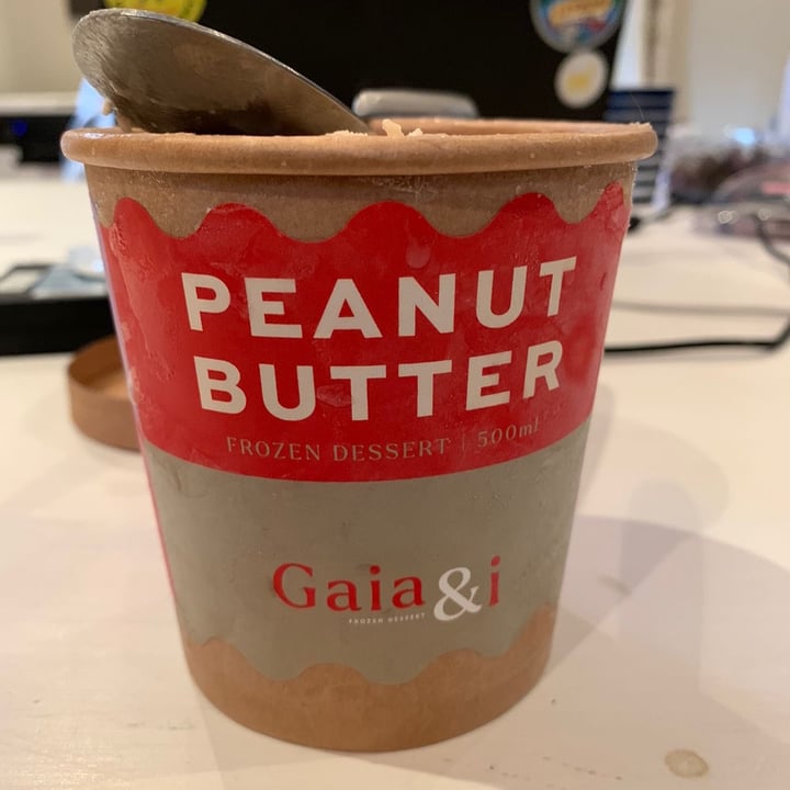 review photo of Gaia & i Peanut Butter Frozen Dessert shared by @cassieviljoen on 18 Jun 2021 - review