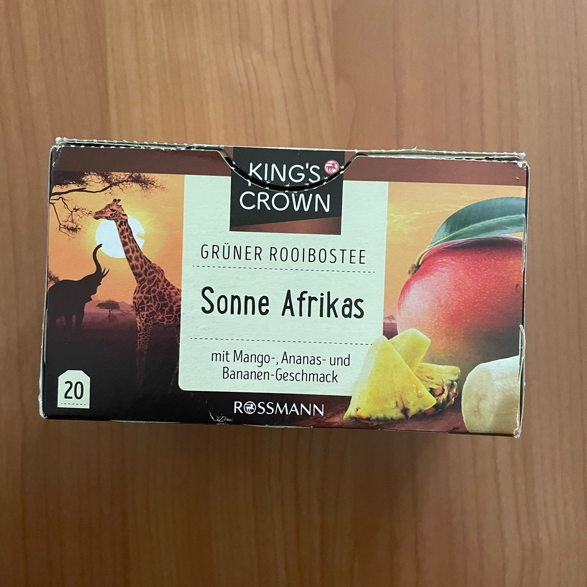 Unter der glühenden Sonne Afrikas King's crownのGrüner rooibostee Sonne Afrikas - ヴィーガン