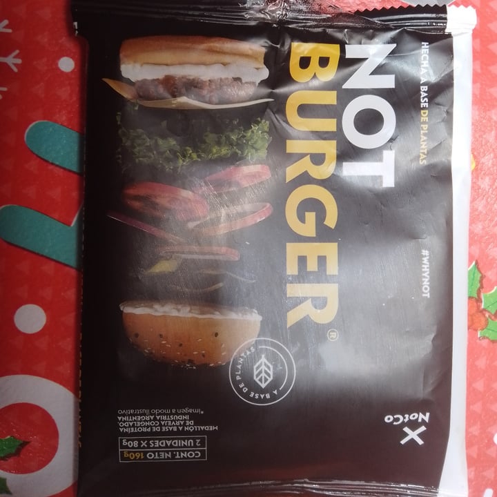photo of NotCo Not Burger shared by @cristhinachico on  02 Jan 2022 - review