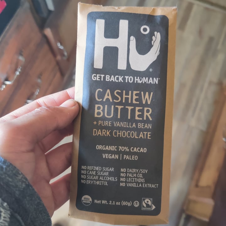 photo of Hu Kitchen Peanut Butter Chocolate Bar shared by @earthhome on  23 Jan 2022 - review