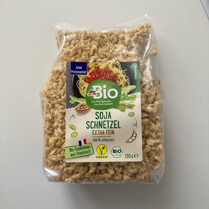 review photo of dmBio Soja Schnetzel (soy meat) shared by @bexflex on 18 Oct 2022 - review