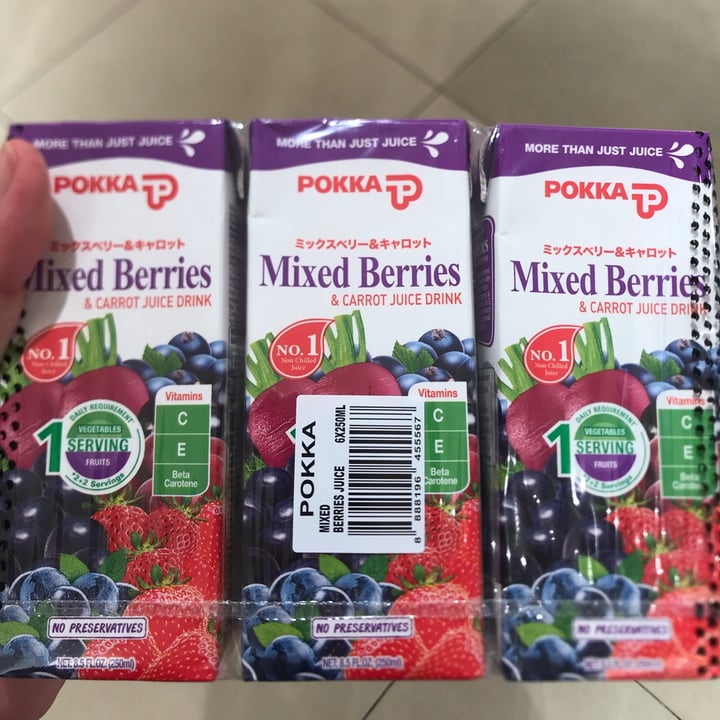 photo of Pokka Mixed Berries shared by @asherl on  29 Jul 2022 - review