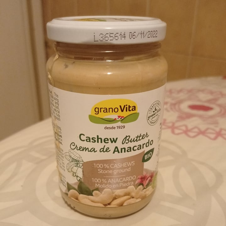 photo of grano Vita Crema de Anacardos shared by @conchipiron on  06 Aug 2021 - review