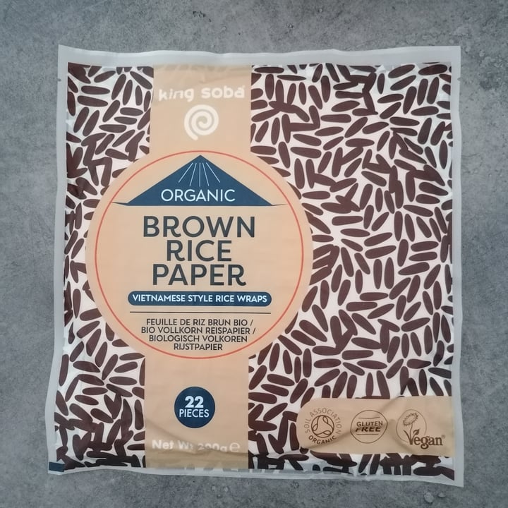 photo of Kingsoba Brown rice paper shared by @lallaepatty on  03 Apr 2022 - review