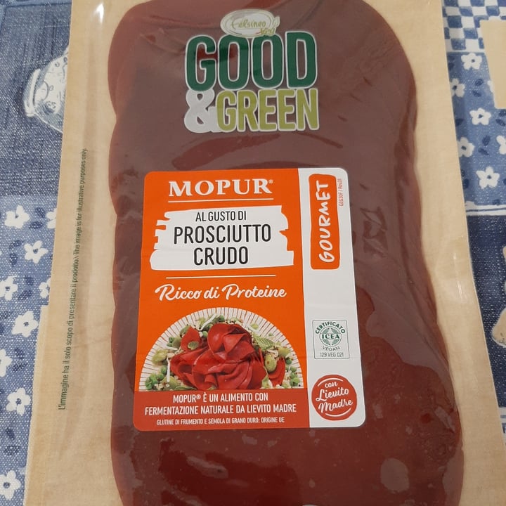 photo of Mopur vegetalfood Al gusto di prosciutto crudo shared by @elianina08 on  27 Apr 2022 - review