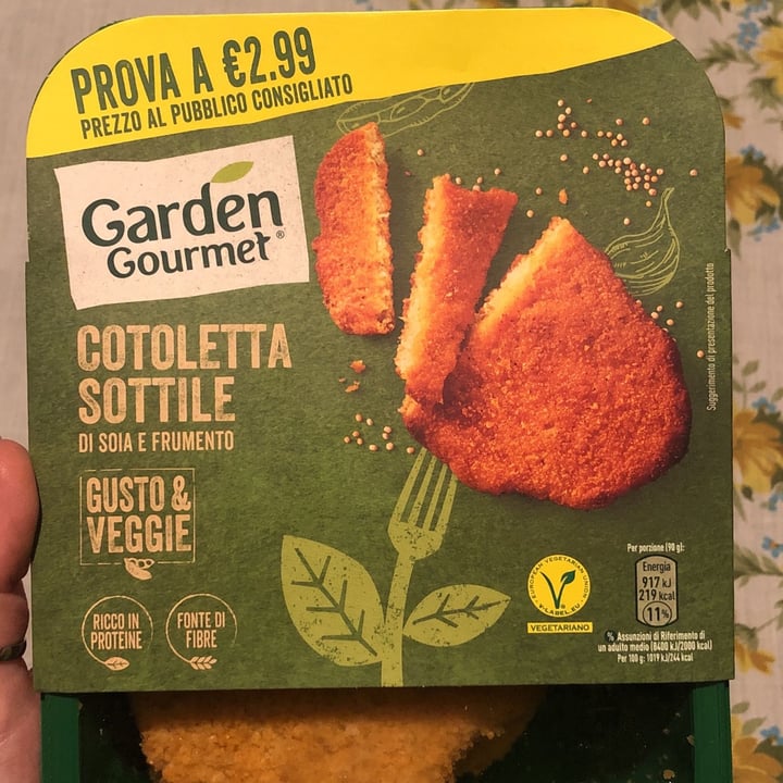 review photo of Garden Gourmet cotoletta sottile di soia e Frumento shared by @ameryse on 16 Nov 2022 - review