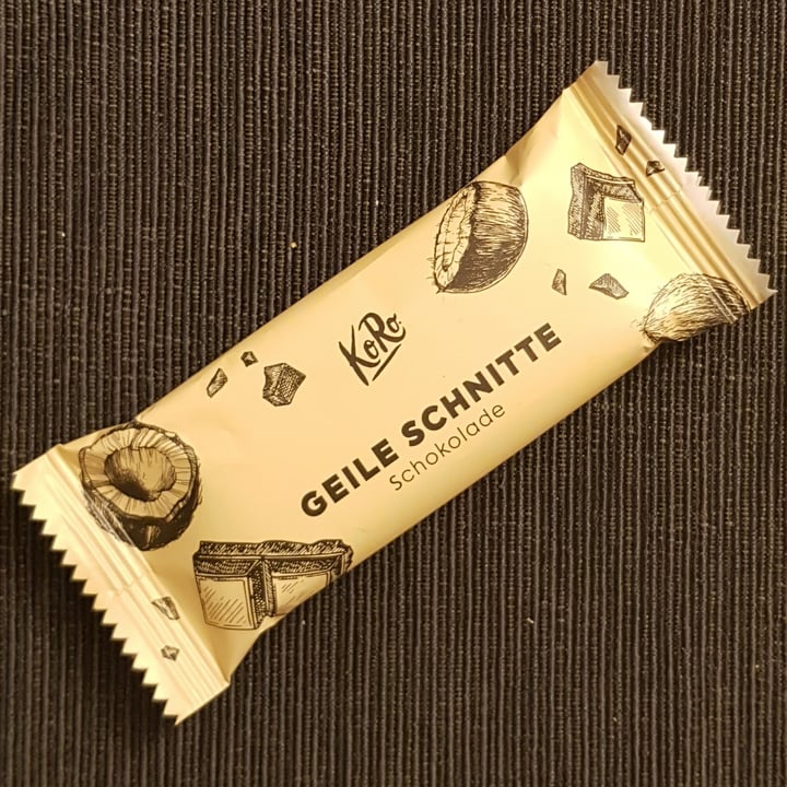 photo of Koro Geile Schnitte | Coconut Chocolate Bar shared by @vanpanda on  17 Jan 2021 - review