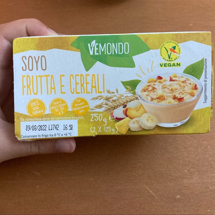 photo of Vemondo  Soyo Frutta e Cereali shared by @kairologico on  03 Aug 2022 - review