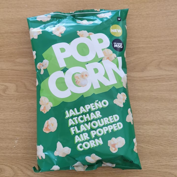 photo of Woolworths Food JALAPÉNO Atchar Popcorn shared by @veganpower001 on  10 Apr 2022 - review