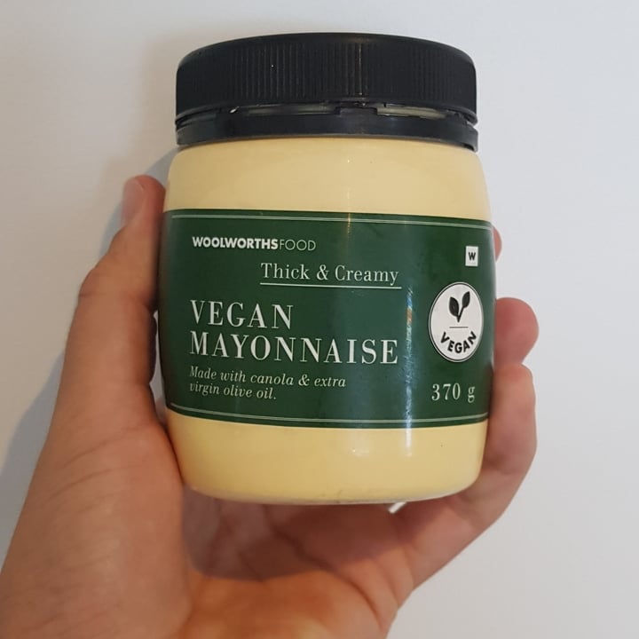 review photo of Woolworths Food Thick & Creamy Vegan Mayonnaise shared by @tbarnes89 on 10 Dec 2020 - review
