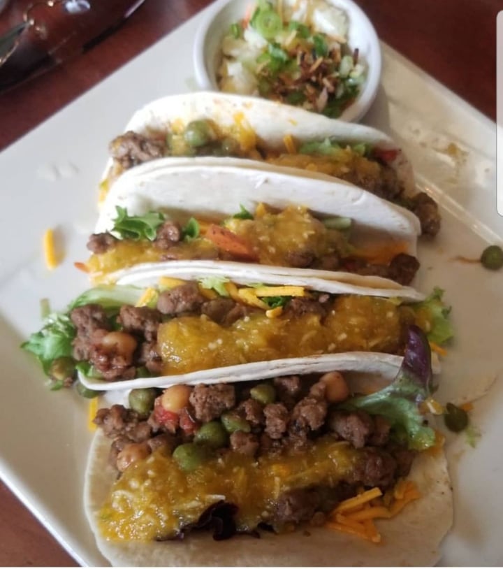 photo of The Tilted Tiki Beyond Beef Tilted Tacos shared by @ashwickety on  29 Aug 2018 - review