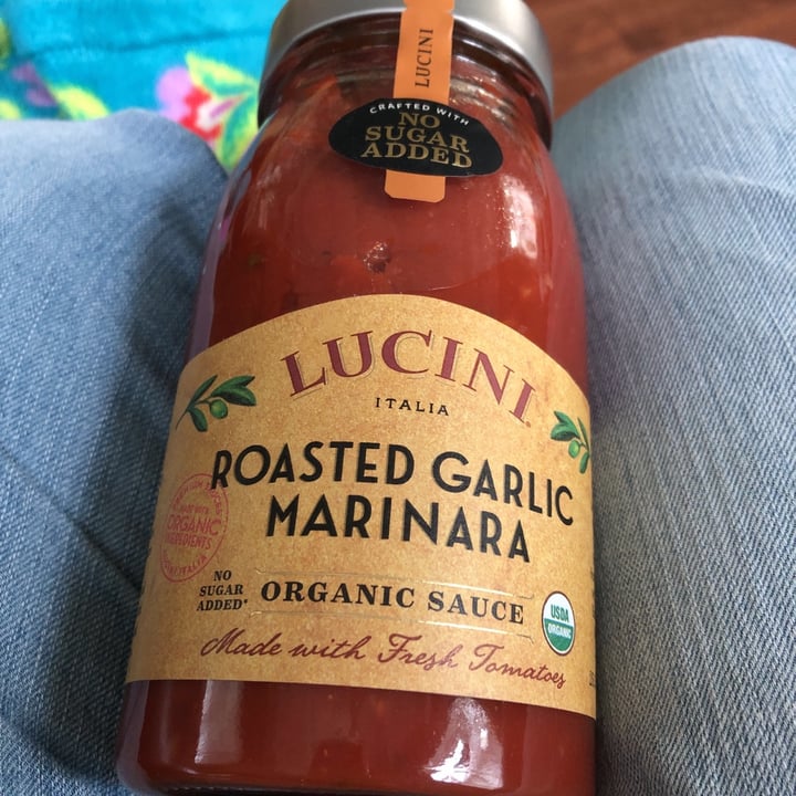 photo of Lucini Roasted Garlic Marinara shared by @allycat38 on  20 Aug 2021 - review