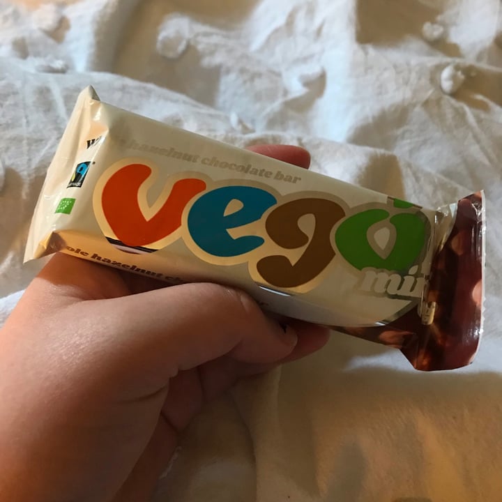 photo of Vego Whole Hazelnut Chocolate Bar Mini shared by @veganfoodlover on  21 May 2020 - review