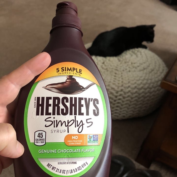 photo of Hershey's Hershey’s Simply 5 Syrup shared by @allycat38 on  31 Aug 2021 - review