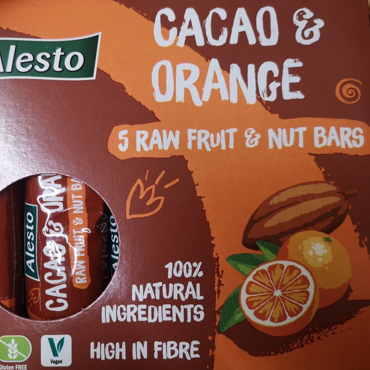 photo of Alesto Cacao & orange bar shared by @martina94 on  15 Apr 2022 - review