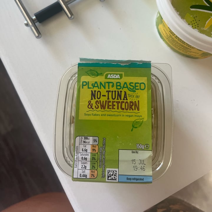 photo of Asda Plant Based  no tuna and sweetcorn shared by @mollyjane on  02 Sep 2022 - review