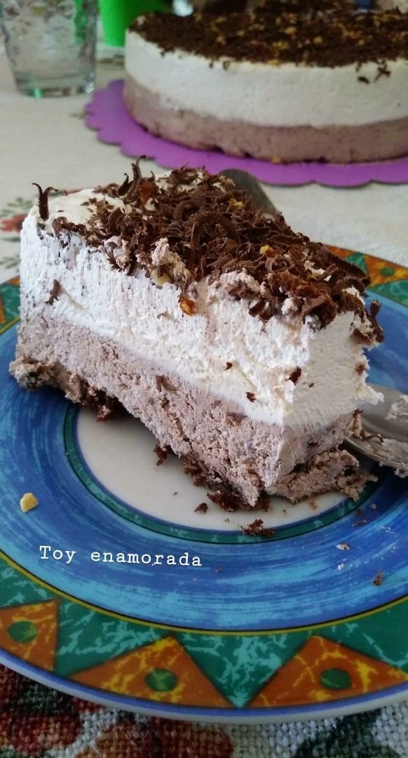 photo of Disidente Pastelería Vegana Torta mousse de marroc y chocolate shared by @delfimartinez on  12 Jan 2020 - review