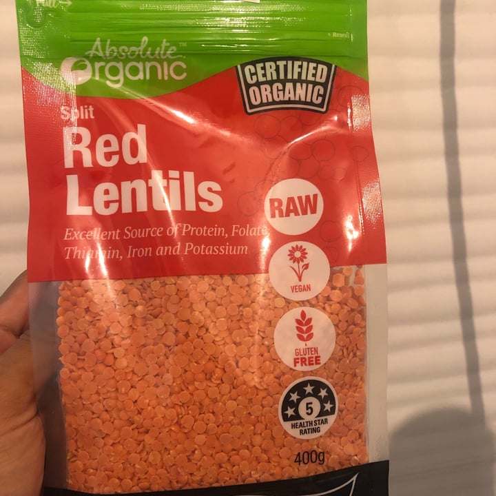 review photo of Absolute organic red Lentils shared by @handsomeboy on 10 Jun 2020 - review