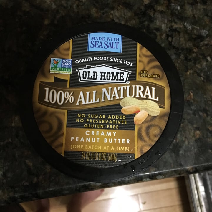 photo of Old home Old Home All Natural creamy peanut butter shared by @jimo-tea on  19 Jun 2019 - review