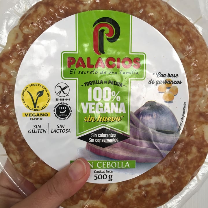 photo of Palacios Tortilla con cebolla shared by @lauraorts on  29 Nov 2020 - review
