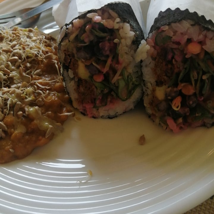 photo of The Sunshine Food Sprouting Co Sushi wrap shared by @nickyv on  27 Jul 2021 - review