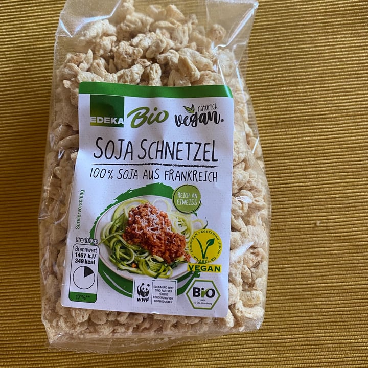 photo of Edeka Bio Soja Schnetzel shared by @idcax on  18 Aug 2021 - review