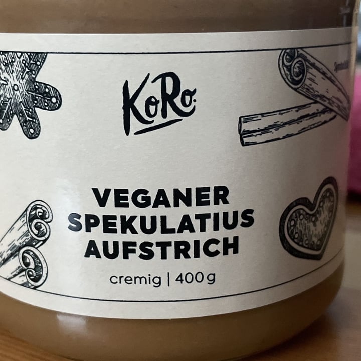 photo of Koro Veganer Spekulatius Aufstrich shared by @federicapi on  30 Nov 2022 - review