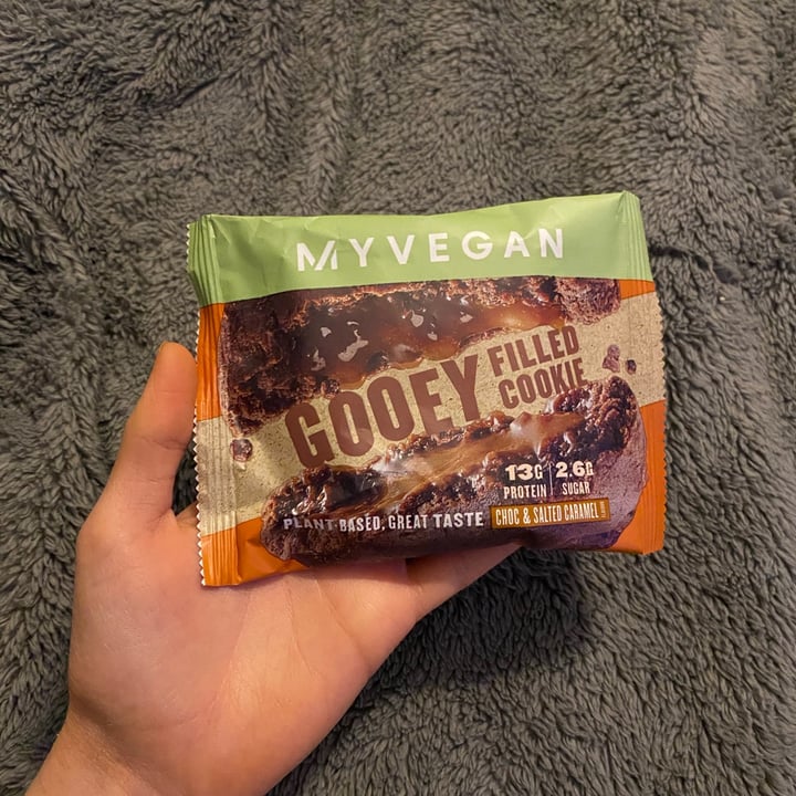 photo of MYVEGAN Gooey Filled Chocolate choc and salted caramel shared by @bethany0990 on  29 Mar 2021 - review