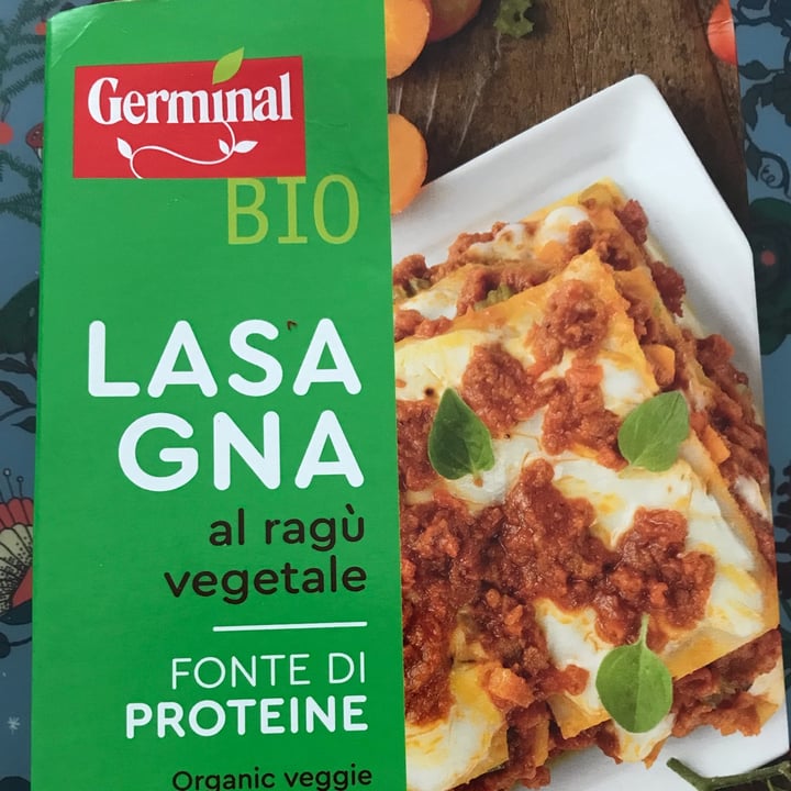 photo of Germinal Bio Lasagna al Ragù Vegetale shared by @nuritveg13 on  26 Jan 2022 - review