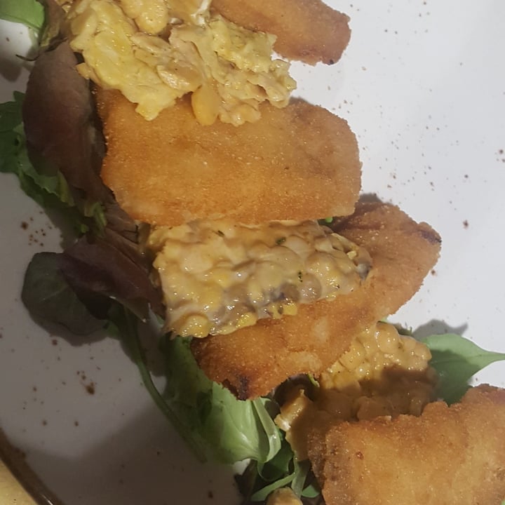review photo of Soul Kitchen Tempeh marinato con funghi porcini impanati shared by @lullibulli on 06 Oct 2022 - review