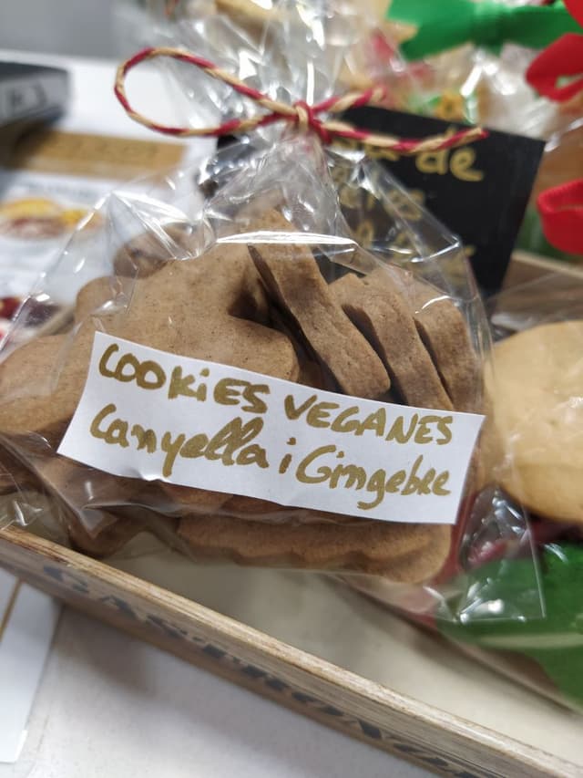 菜肴“Vegan Cookies Canela y jengibre”的照片