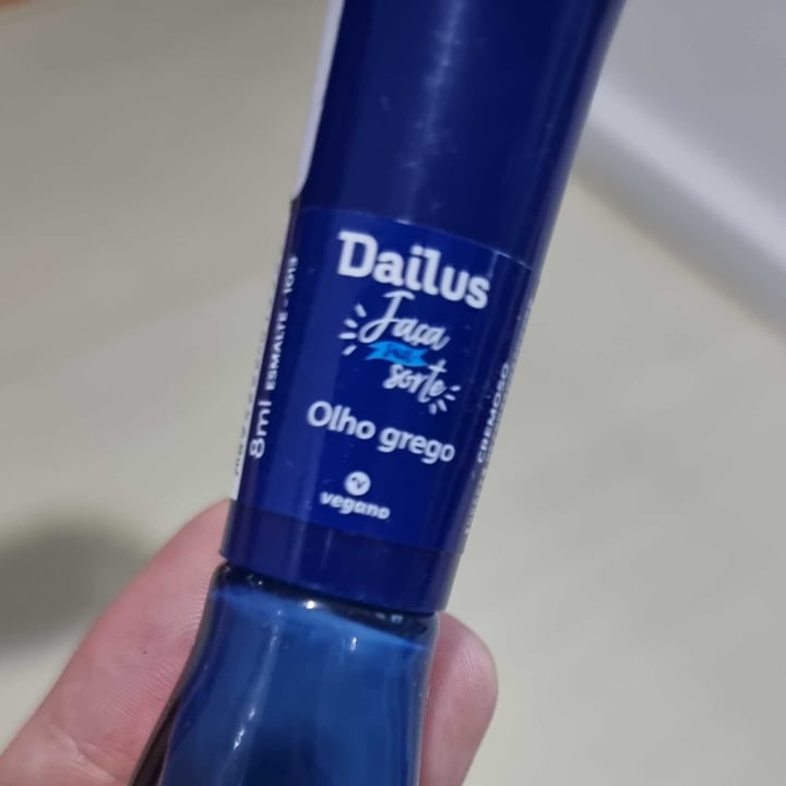 review photo of Dailus Esmalte Faça sua sorte - Olho Grego shared by @vinisorriso on 26 Apr 2022 - review