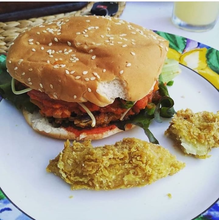 photo of La Cocina de Sofía Hamburguesa Vegana shared by @nydiuz on  06 Dec 2019 - review