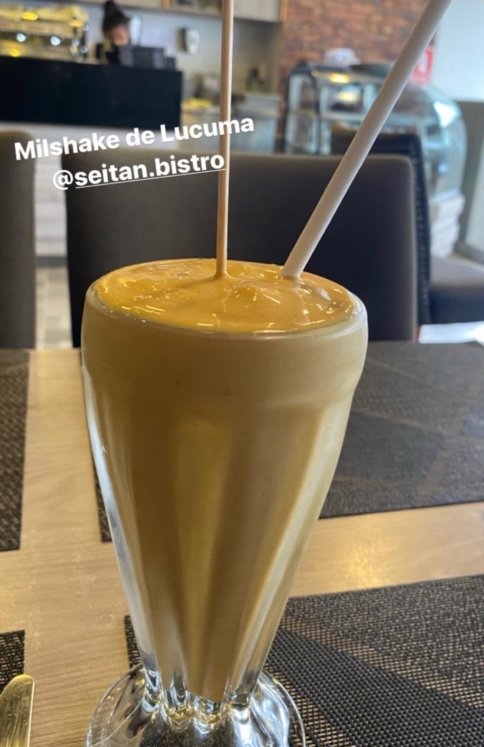 photo of Seitan Urban Bistro Milkshake de lucuma con leche de coco shared by @davidbehr on  30 Mar 2020 - review