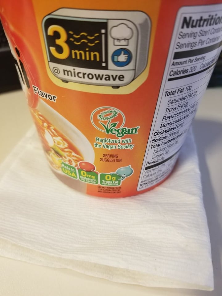 photo of NONGSHIM (농심) Kimchi Noodle Soup shared by @laurag034 on  21 Jan 2020 - review