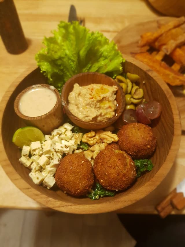 Photo of the dish “Mediteranean Falafel Bowl”