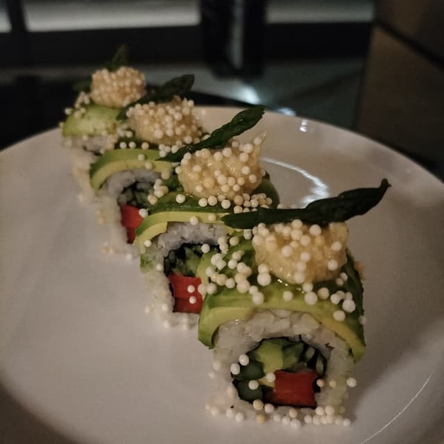 菜肴“Uramaki Cric Croc”的照片