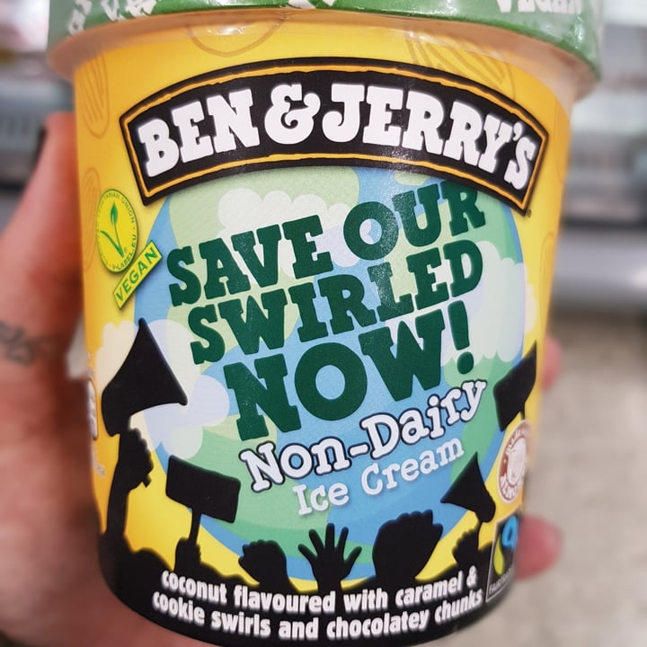 review photo of Ben & Jerry's Save Our Swirled Now! Non-Dairy Ice Cream shared by @emcat05 on 12 Nov 2020 - review