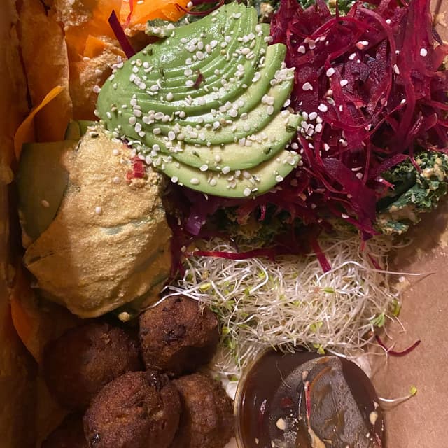 菜肴“Bliss Bowl”的照片