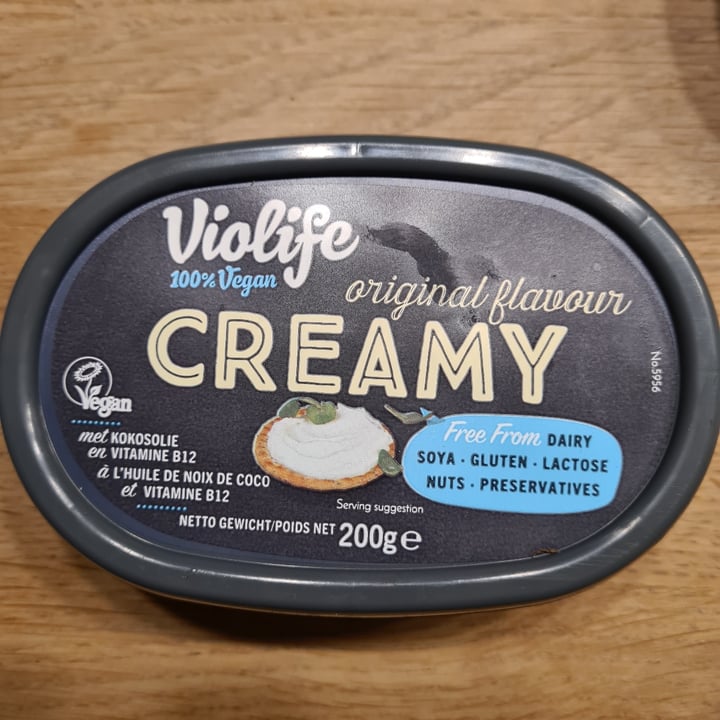photo of Violife Creamy shared by @robinvandijk on  27 Nov 2022 - review