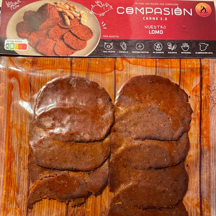 photo of Come Compasión Carniceria Vegetal Lomo no embuchado shared by @nurinur on  24 Nov 2022 - review