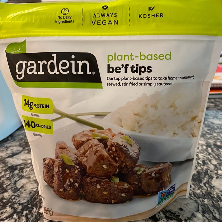 review photo of Gardein Be'f tips shared by @ariannap on 23 Mar 2022 - review