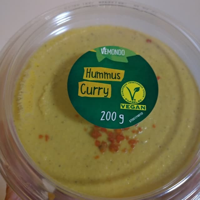 Photo of the dish “Hummus al Curry”