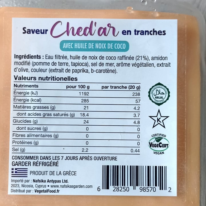 photo of Nafsika's Garden Cheddar Style Slices shared by @koyott on  05 Jul 2021 - review
