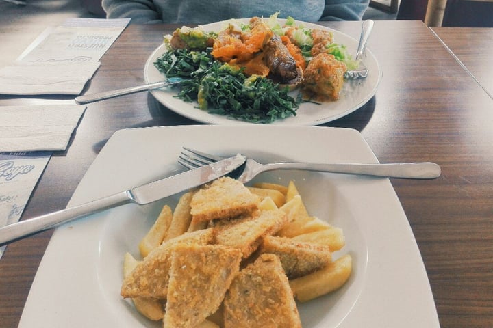 photo of Alimentos Vegetales Sabyi Plato argentino y pollo apanado shared by @polaarb on  24 Aug 2019 - review