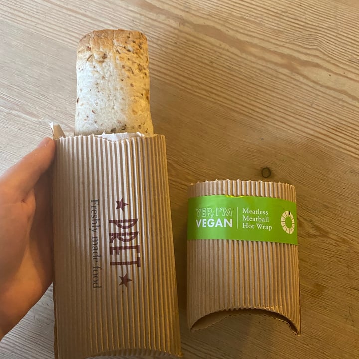 photo of Veggie Pret Meatless Meatball Sub shared by @minza on  17 Feb 2021 - review