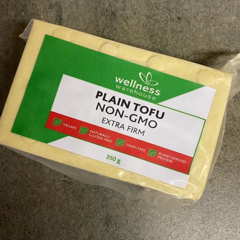 Plain tofu, Non GMO
