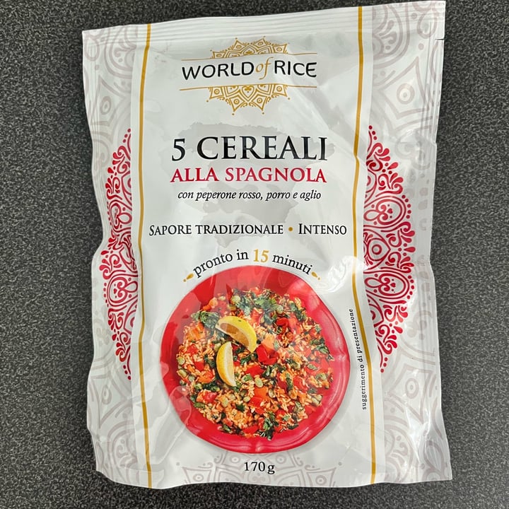 photo of World of rice 5 Cereali Alla Spagnola shared by @mikeee on  31 Mar 2022 - review