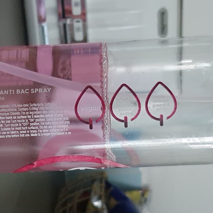 review photo of Morrisons eco Wild Rhubarb Anti Bac Spray shared by @pigsaremyfriends on 20 May 2022 - review